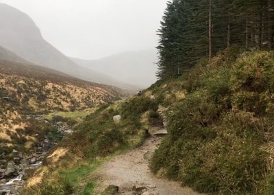 Climbing Slieve Donard