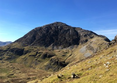 Climbing the Maumturks