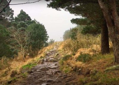 Climbing Slieve Donard