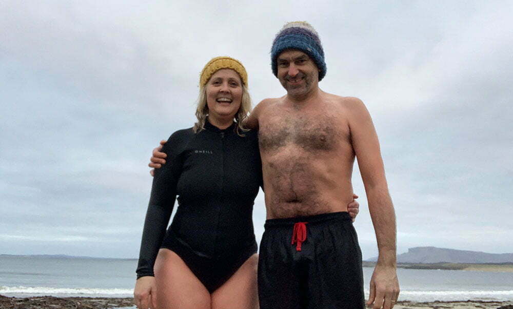 Tina and Alan Mullaghmore Beach, Co Sligo Tina and Alan Mullaghmore Beach, Co Sligo